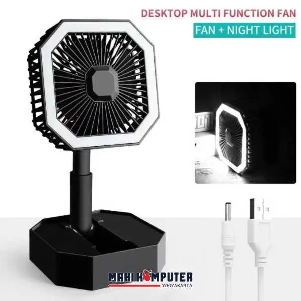 VENTILADOR MULTI FUNCIONAL CON LUZ LED