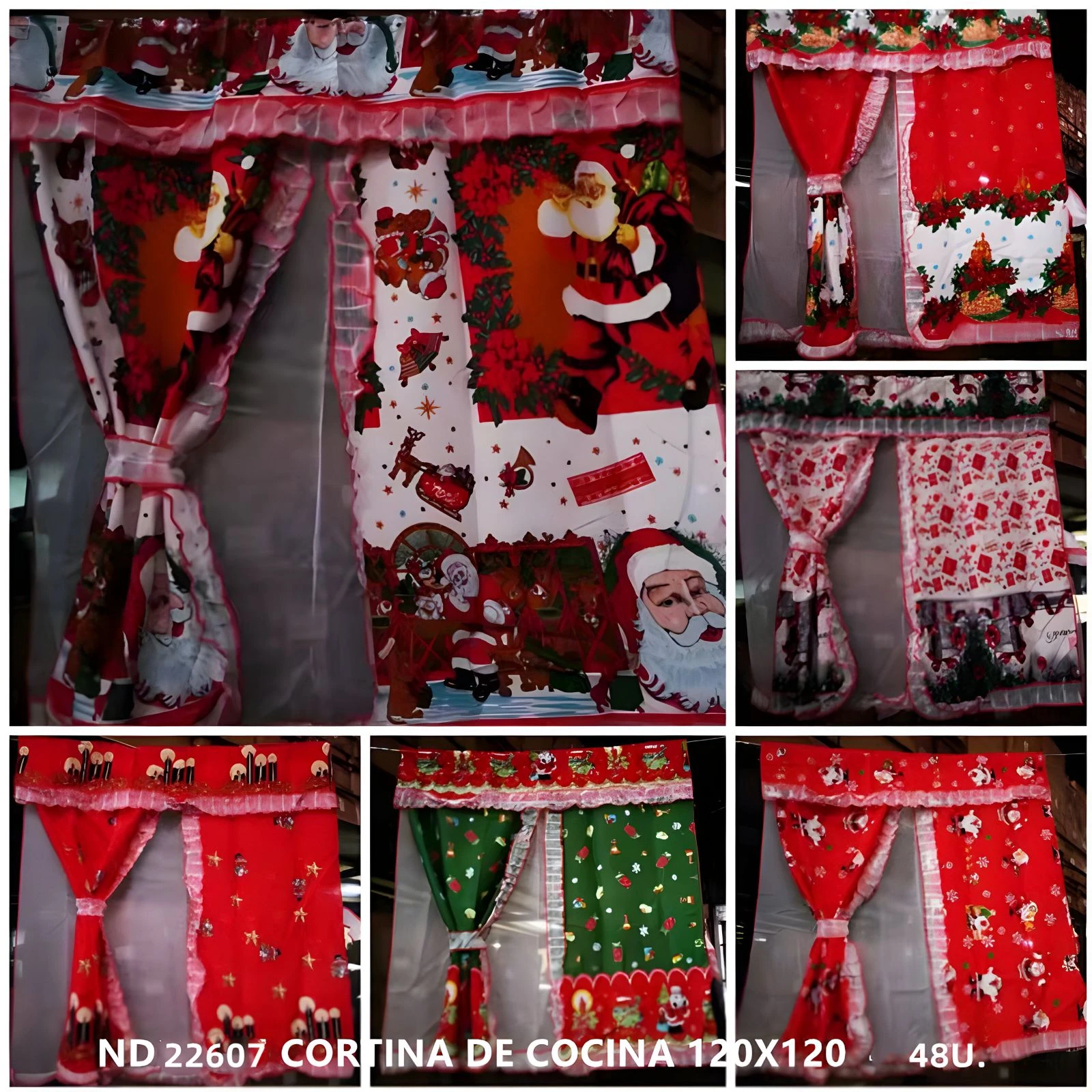 CORTINAS PARA NAVIDAD