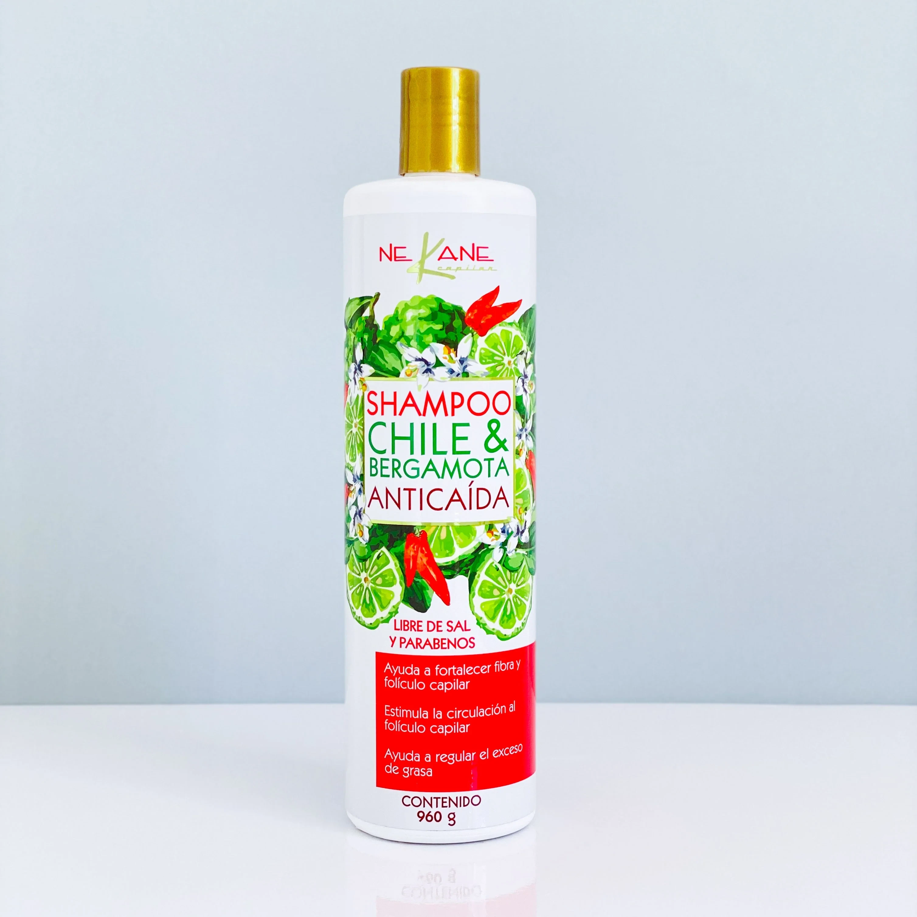 Shampoo de Chile & Bergamota Anticaída 960g