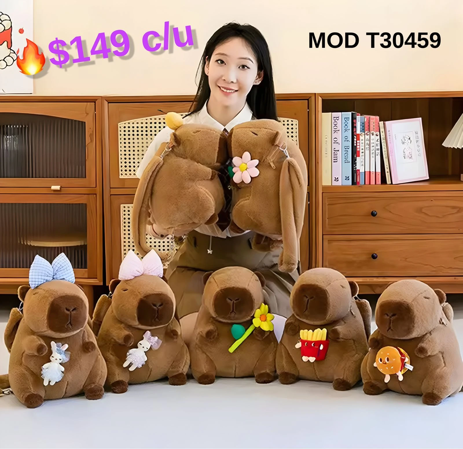 MOCHILA CAPIBARA T30459