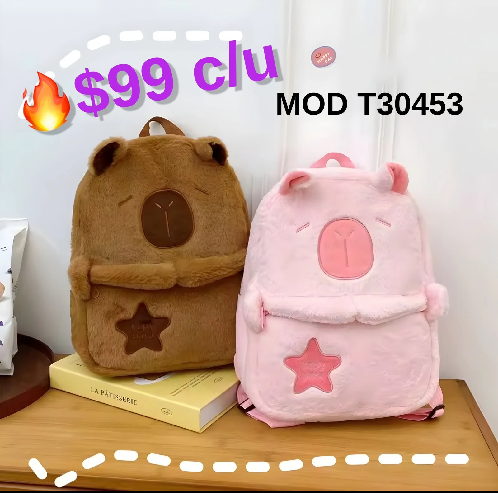 MOCHILA CAPIBARA T30453