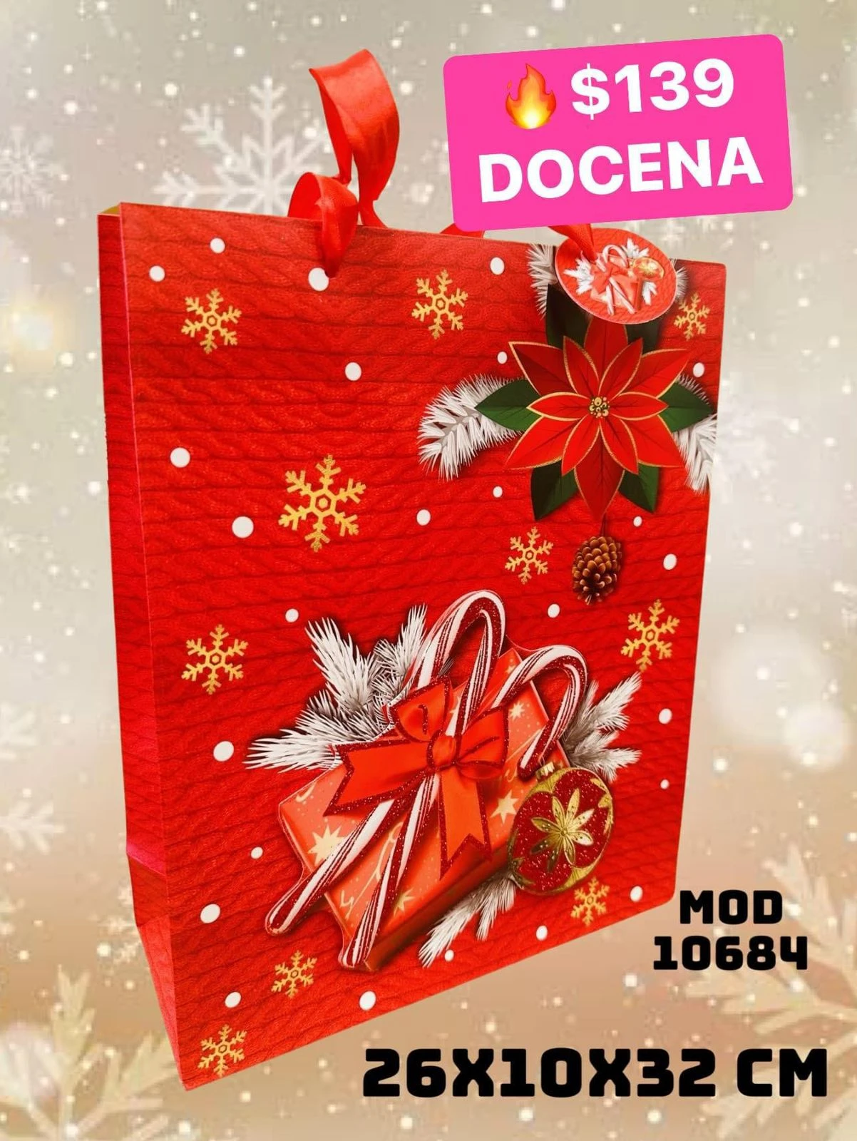 DOCENA BOLSA REGALO 10684