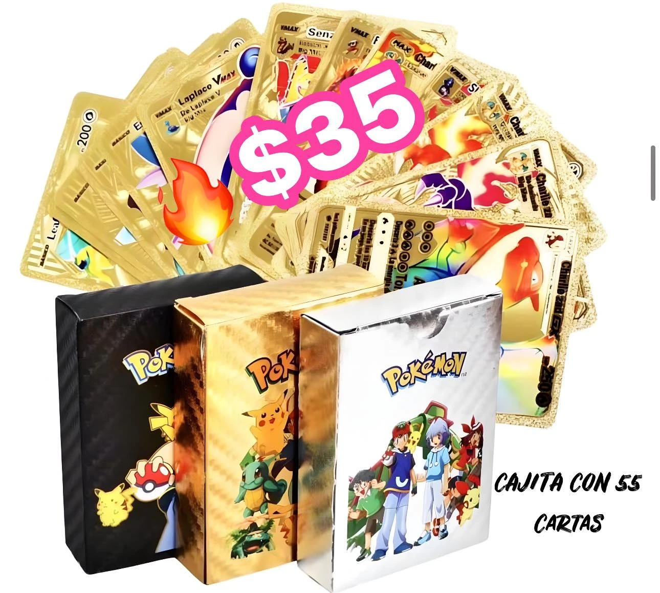 🔥CAJITA 55 TARJETAS🔥