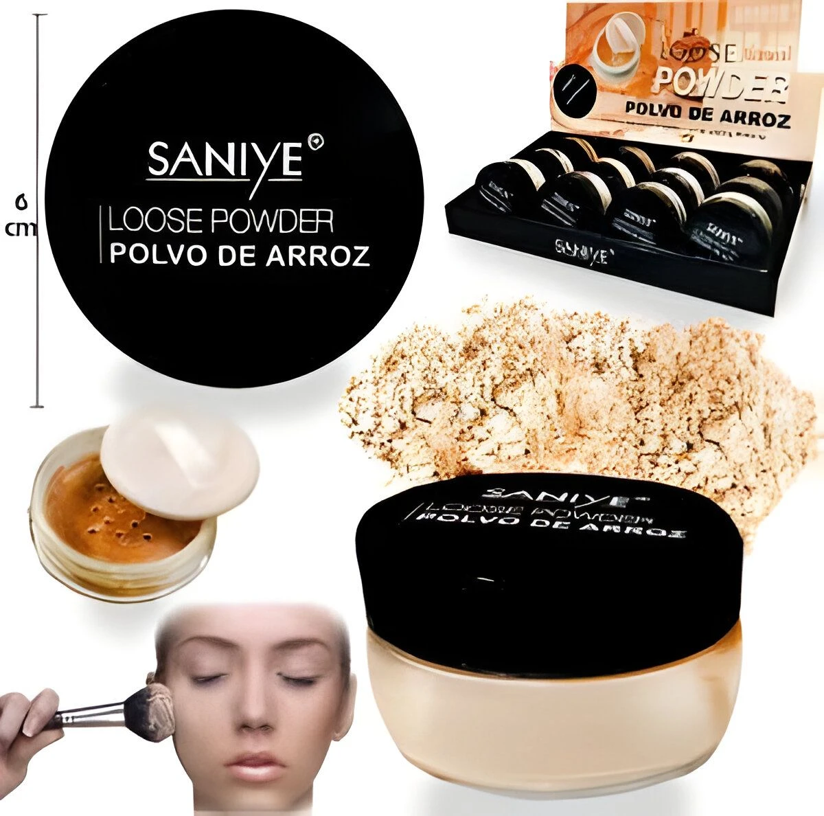 POLVO DE ARROZ SANIYE 6956784107500