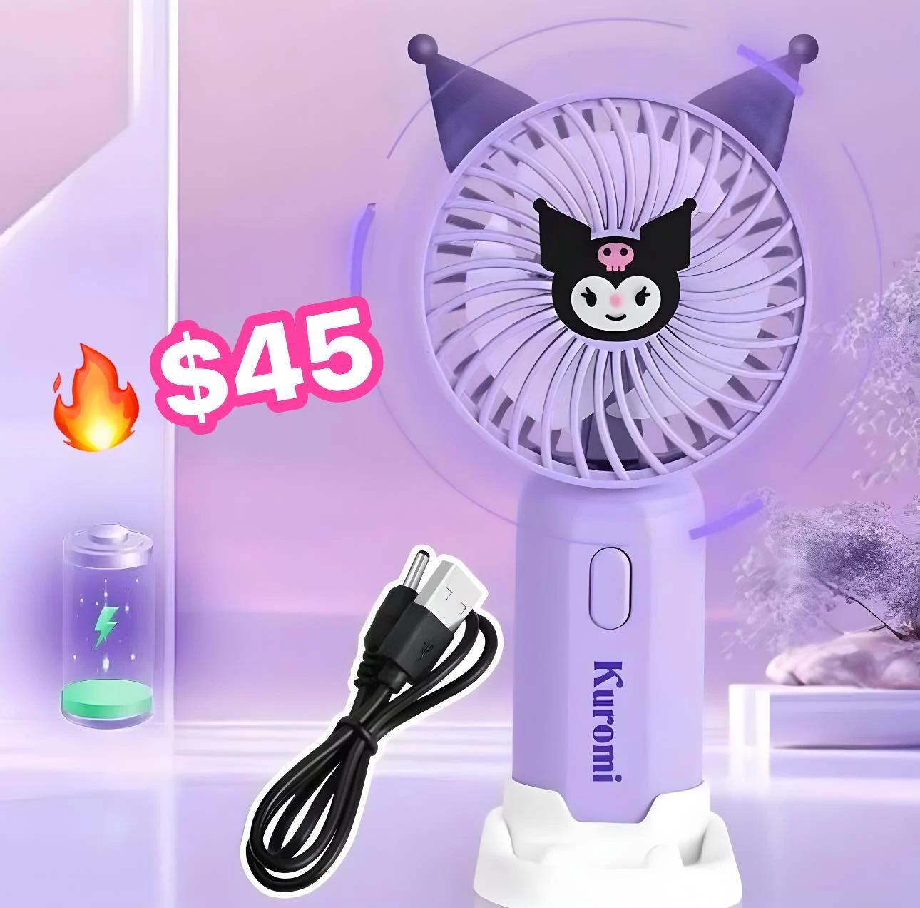 🔥VENTILADOR RECARGABLE🔥