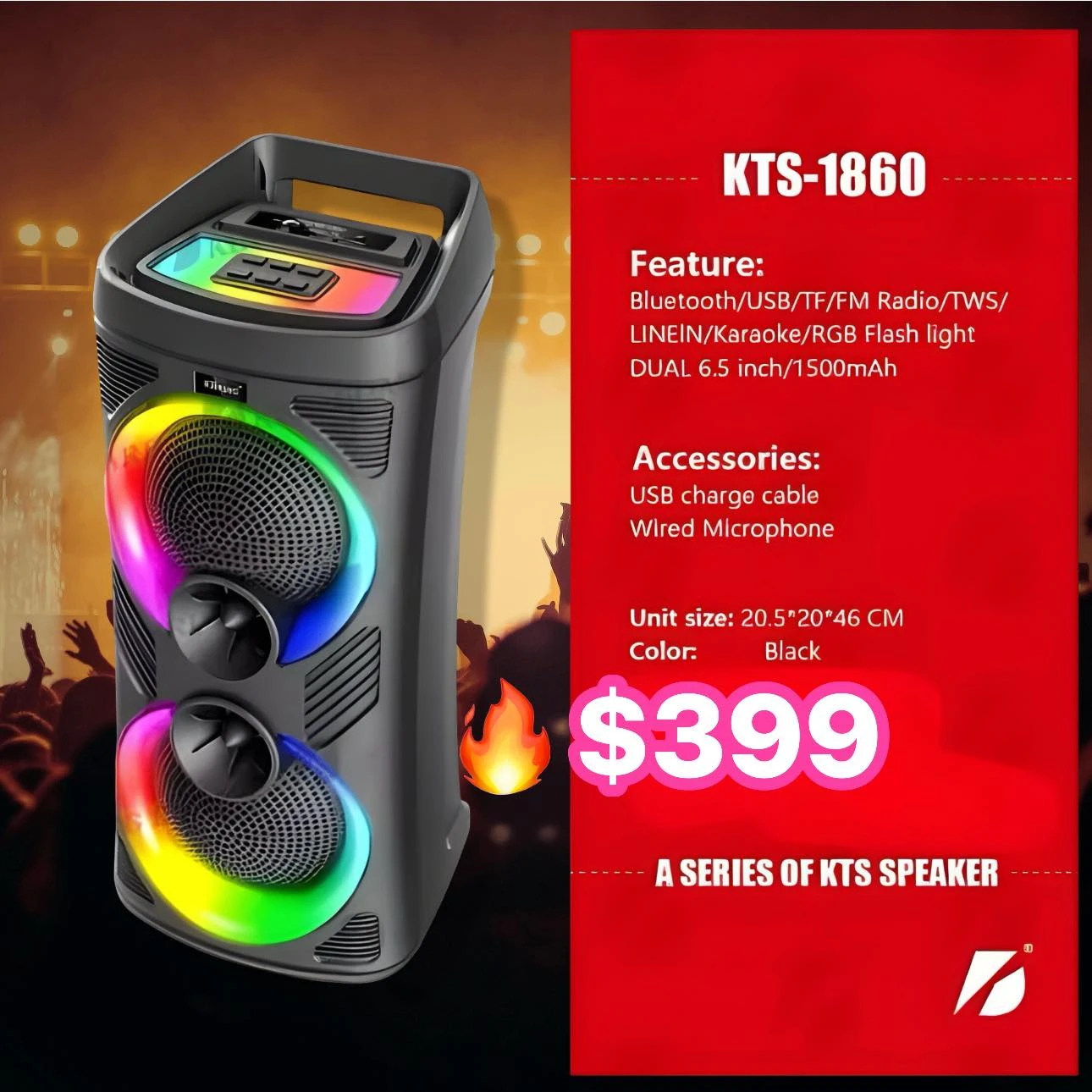 🔥BOCINA TWS BLUETOOTH  SD FM🔥 7500938115461