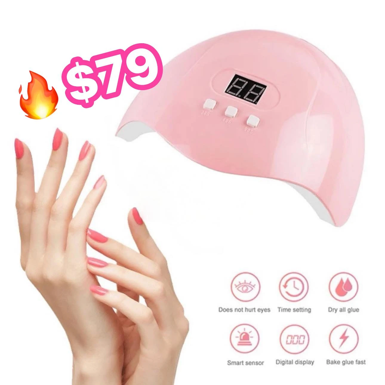 🔥LAMPARA UÑAS🔥 6975440477658