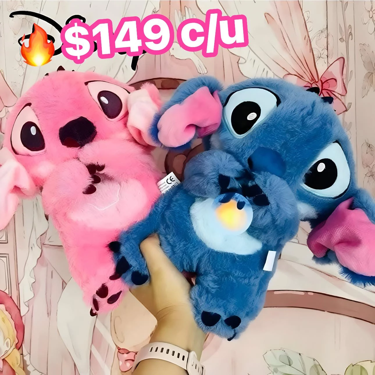 🔥PELUCHE RESPIRA🔥 STICH