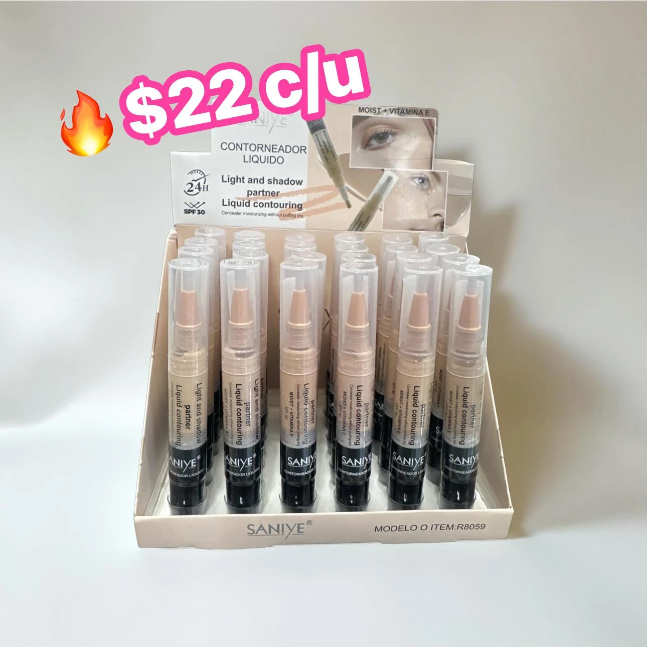 🔥CONTONEADOR  LIQUIDO SANIYE🔥 7502287471779