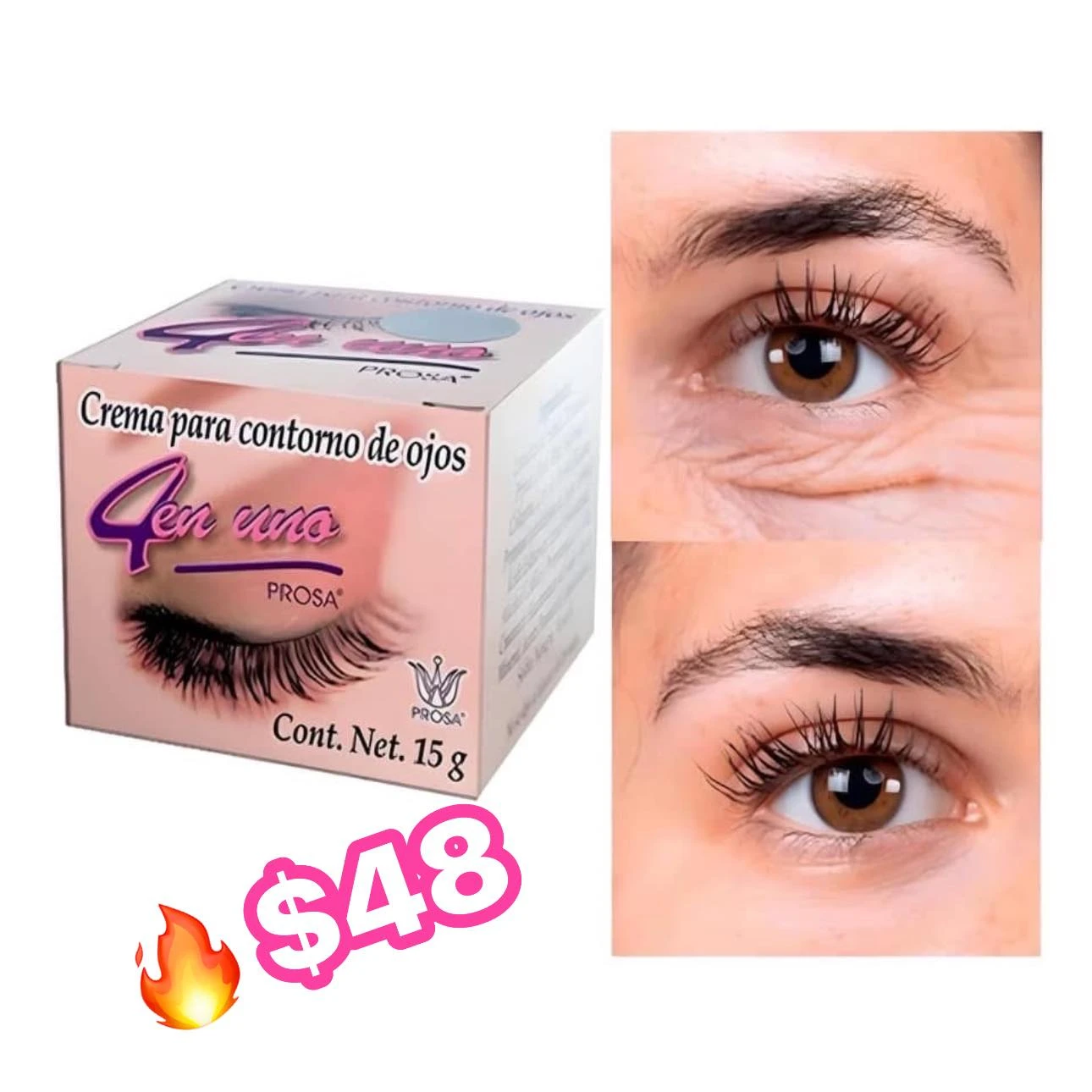 🔥CREMA CONTORNO PROSA🔥7501734430109