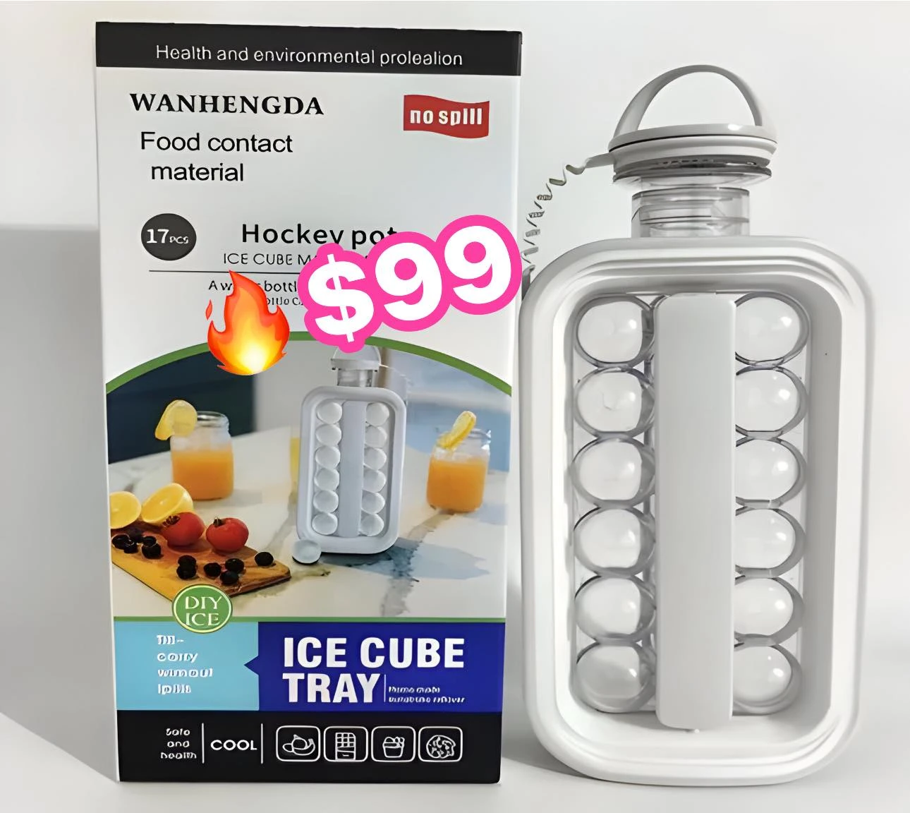 🔥MOLDE RECIPIENTE HIELO🔥 5920250115314