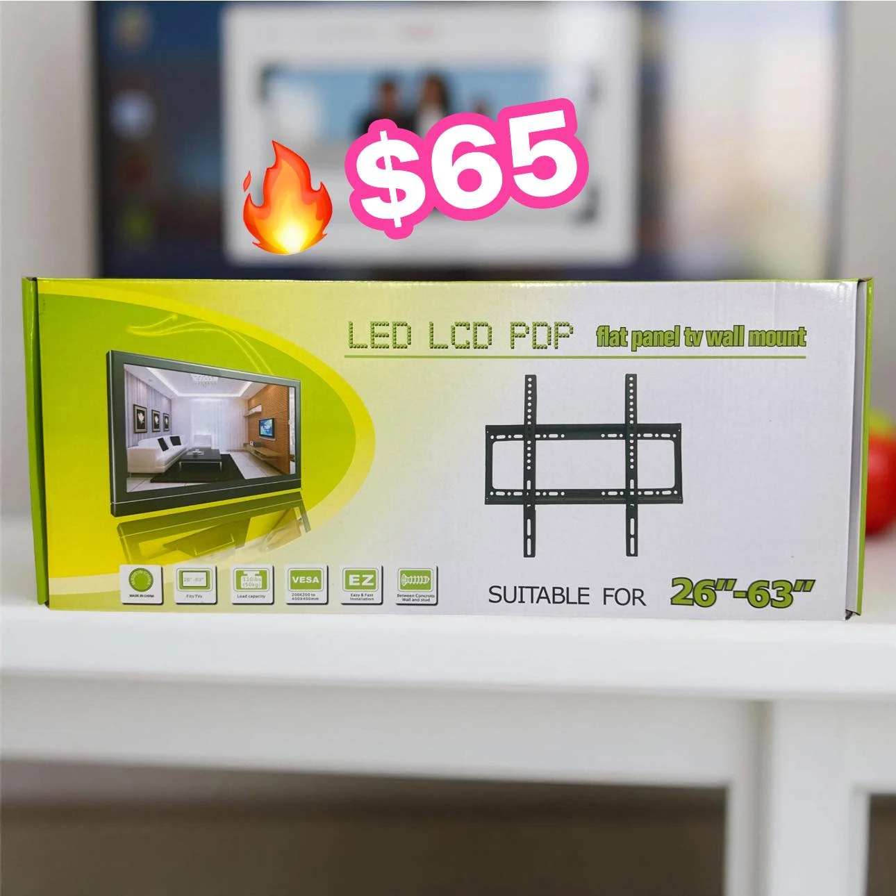🔥SOPORTE TV🔥 26-63pulgadas