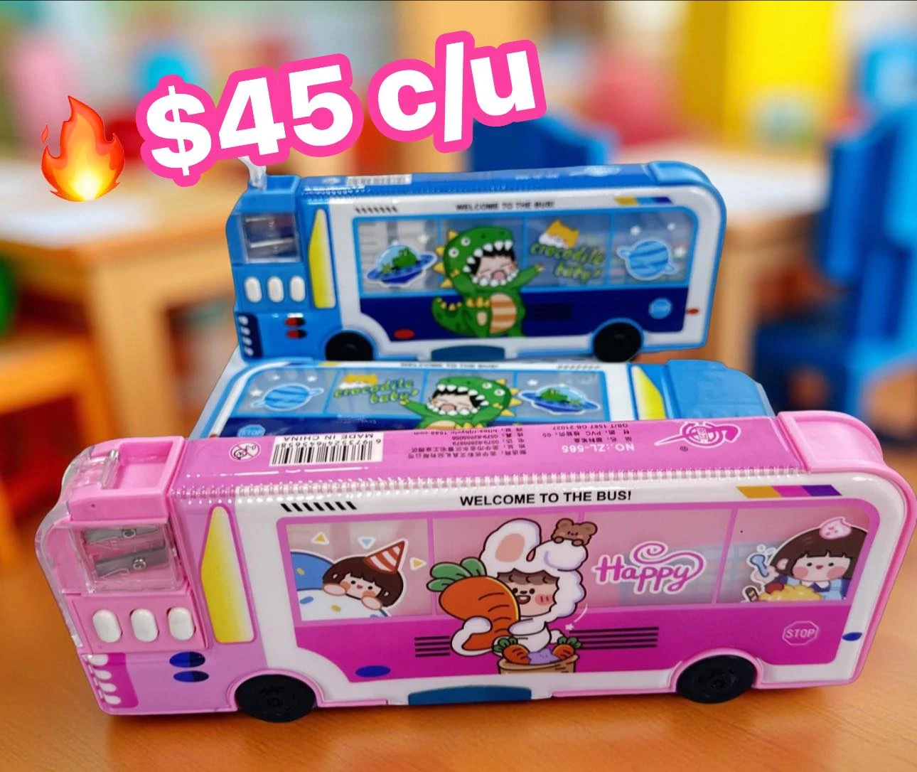 LAPICERA CARRITO Y LAPICERA PLEGABLE